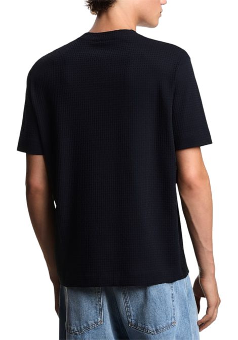 T-shirt in jersey jacquard ASV EMPORIO ARMANI | T-shirt | EM003011 AF10762FB297